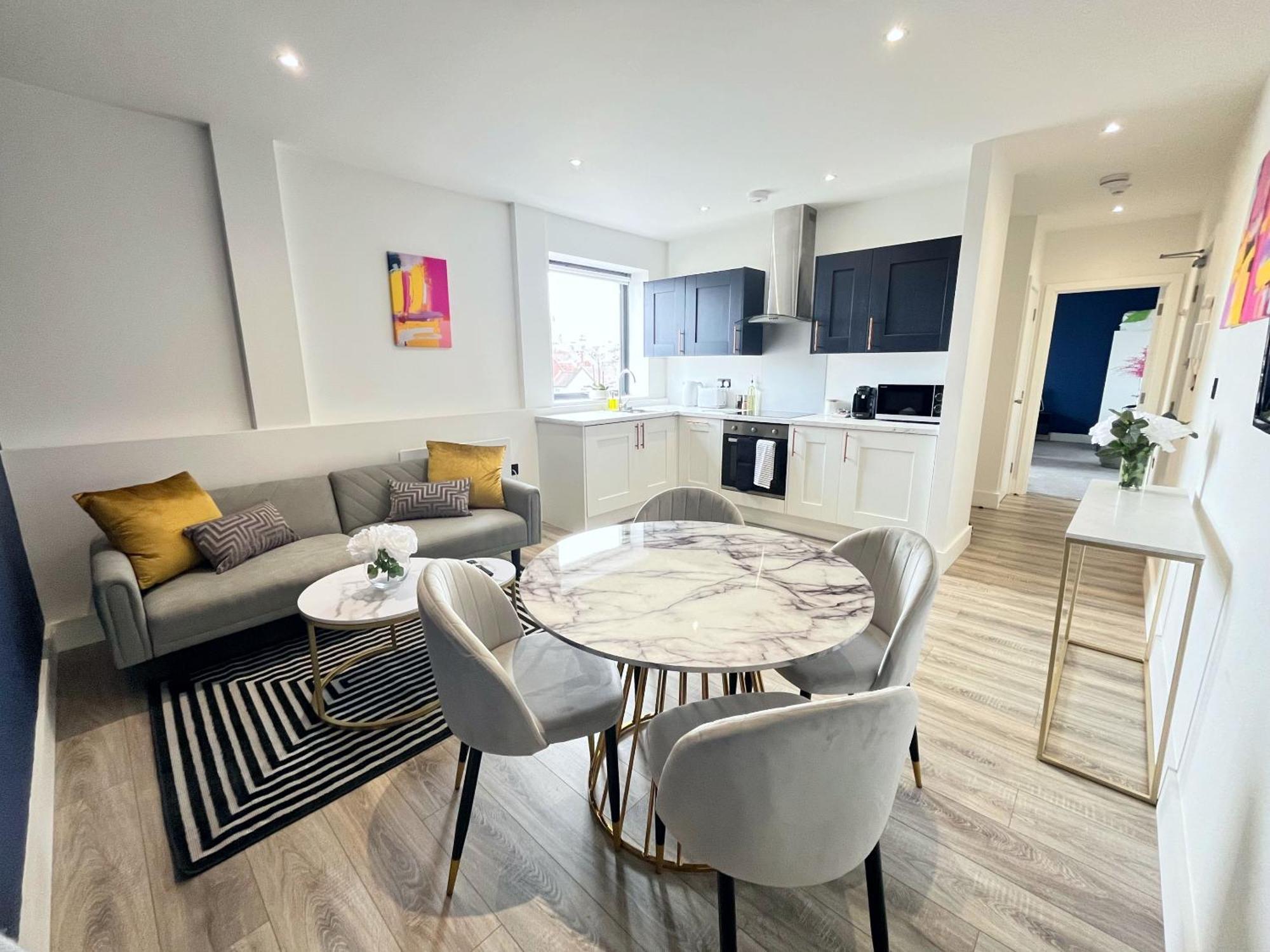 Luxury Norwich City Centre Apartment - Free Parking Kültér fotó