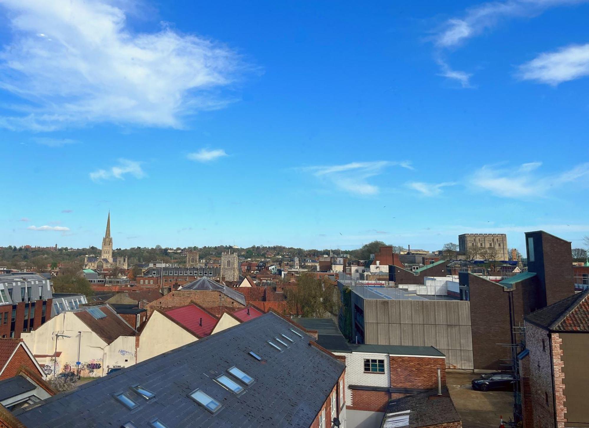 Luxury Norwich City Centre Apartment - Free Parking Kültér fotó
