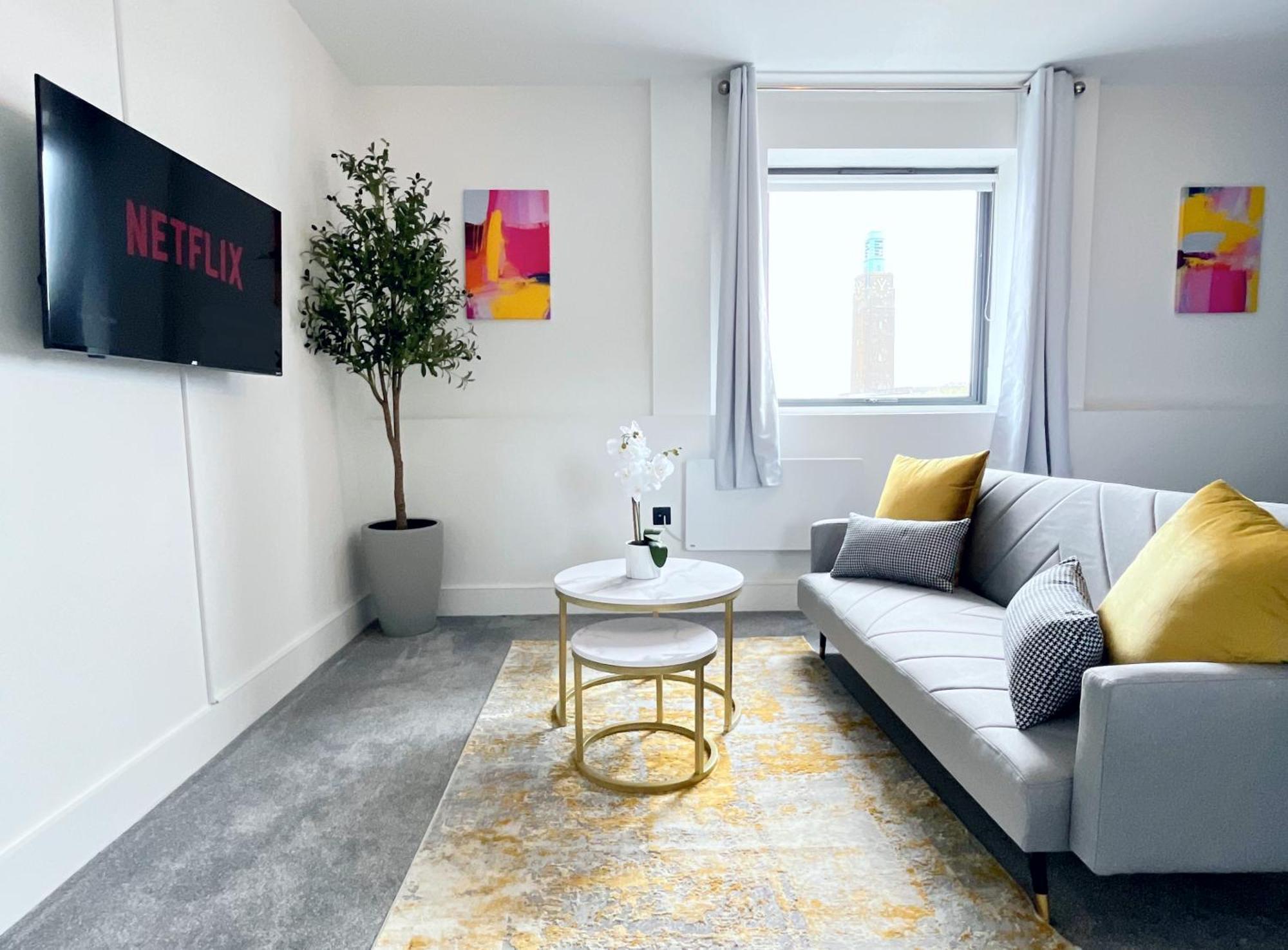 Luxury Norwich City Centre Apartment - Free Parking Kültér fotó