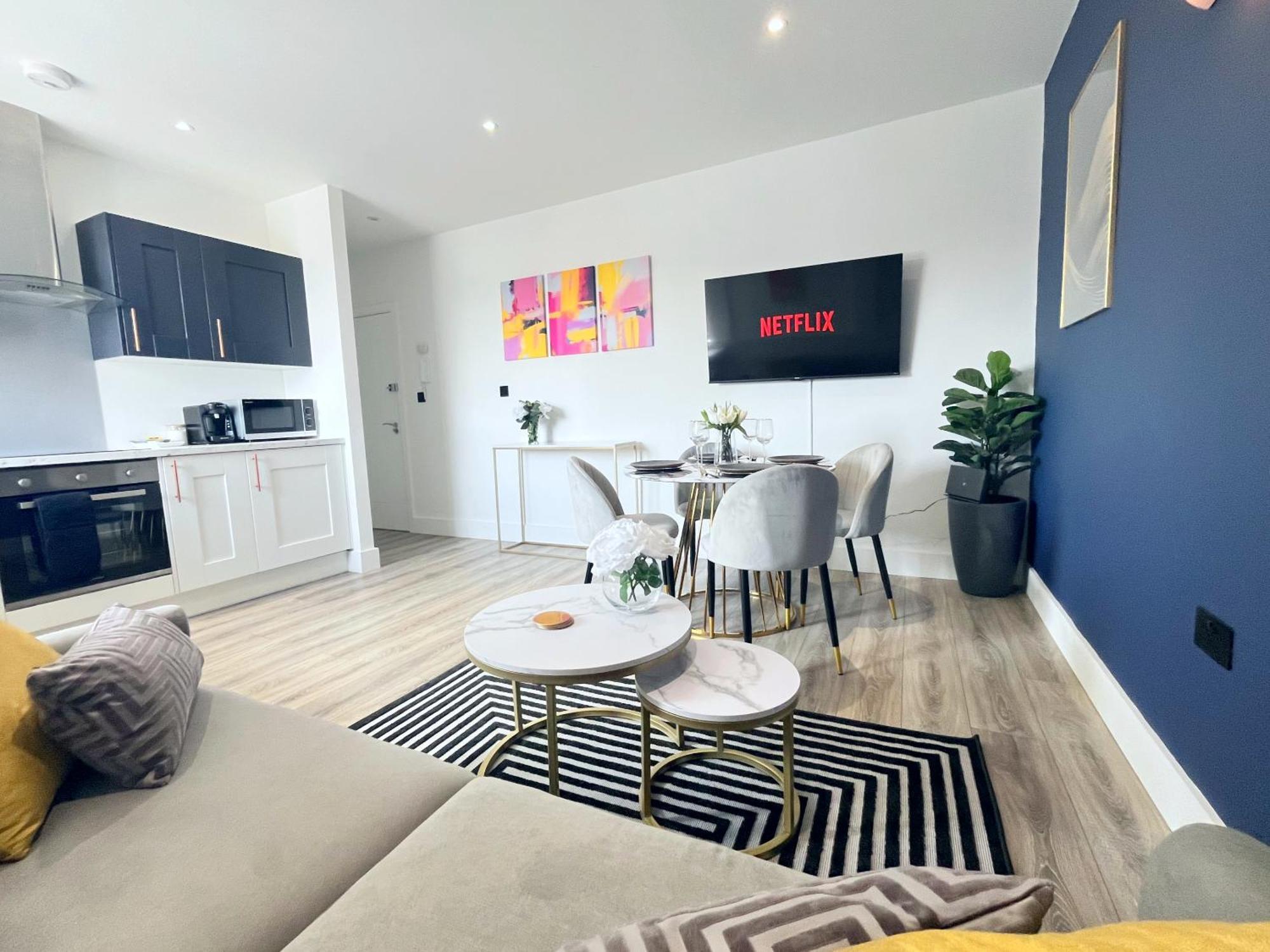 Luxury Norwich City Centre Apartment - Free Parking Kültér fotó
